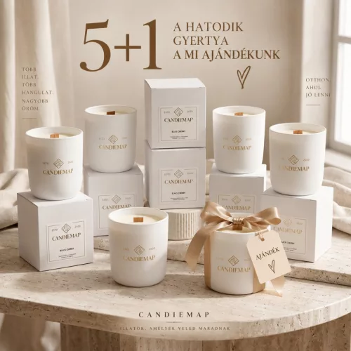 5+1 gyertyacsomag – a hatodik ajándék