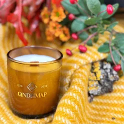 Black Cherry Soy Wax Scented Candle