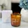 Glass jar for soy wax candles 300 ml – Amber