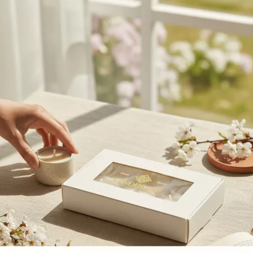 Cloud Dancer – 2026 Collection Tealight Selection