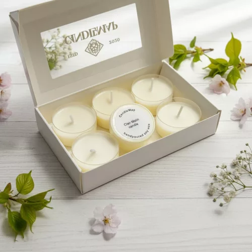 Cloud Dancer – 2026 Collection Tealight Selection