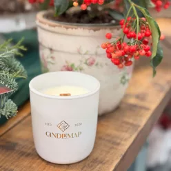 Black Cherry Soy Wax Scented Candle