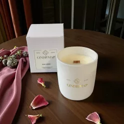 Velvet Peony Soy Wax Scented Candle