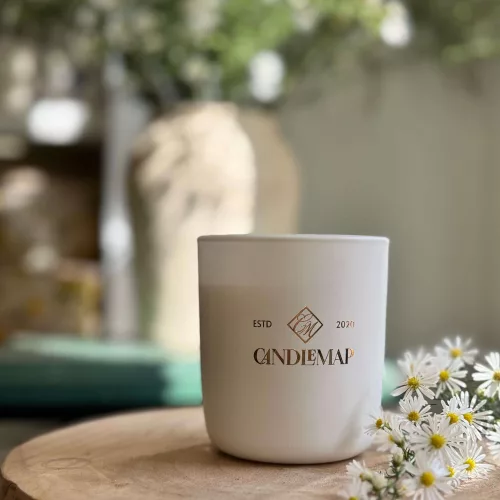 Zen Garden soy wax scented candle