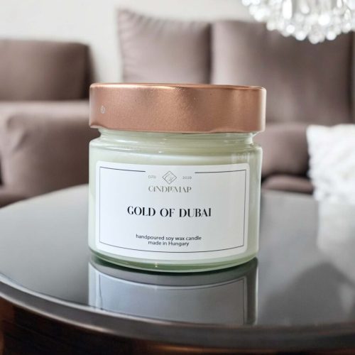 Gold of Dubai soy candle 200 ml