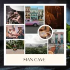 Man Cave Flower diffuser