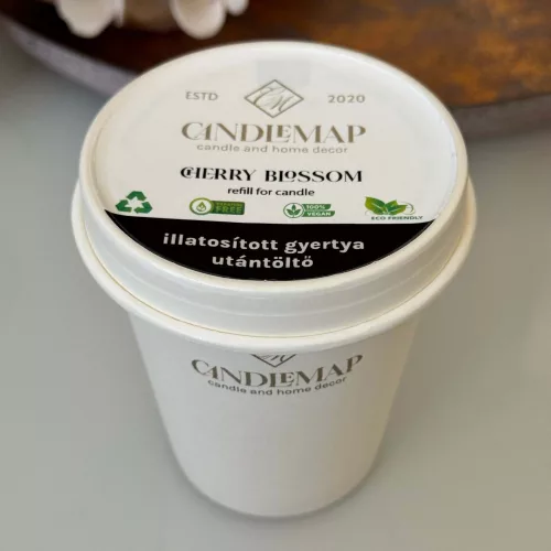 Cherry Blossom Soy Wax Candle Refill