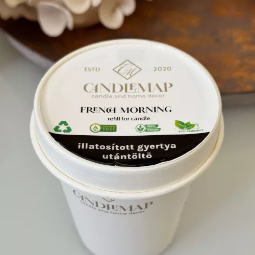 French Morning Soy Wax Candle Refill