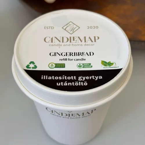 Gingerbread Soy Wax Scented Candle Refill