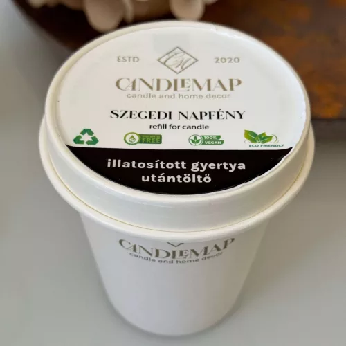 Szegedi Napfény Soy Wax Candle Refill
