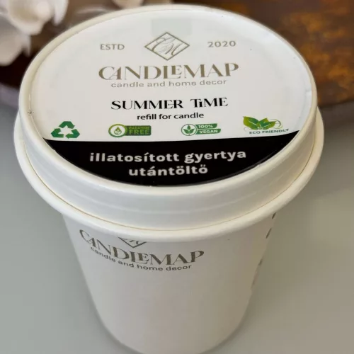 Summer Time Soy Wax Candle Refill