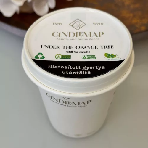 Under the Orange Tree Soy Wax Candle Refill