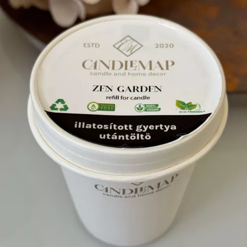 Zen Garden Soy Wax Candle Refill